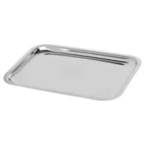 Bandeja em Inox Retangular Econox Autoclavável 30x20x1,5cm