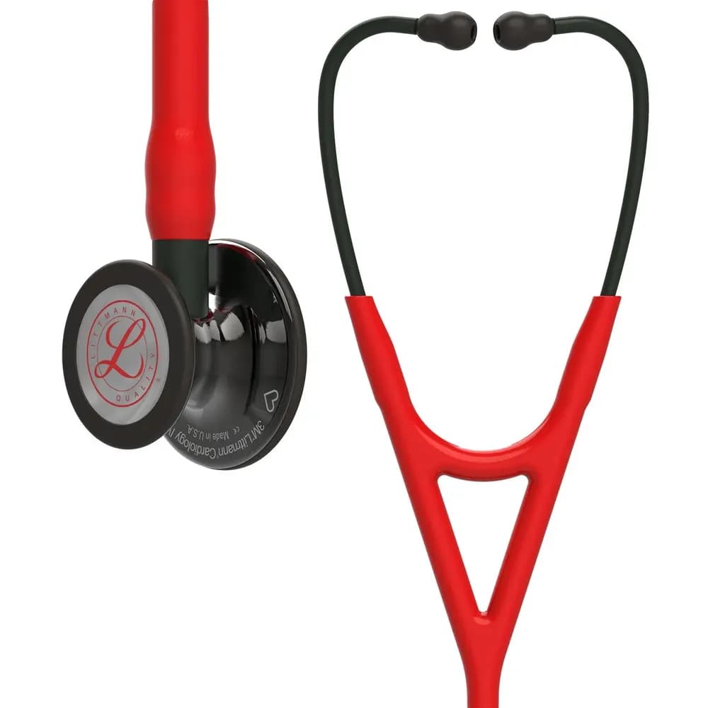 Littmann Cardiology IV 6182 Vermelho C/Fume HB004766729 - EDIÇÃO LIMITADA