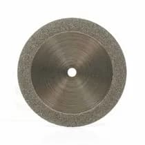 Disco Diamantado Dupla Face 22X0,17 F Sem Mandril - Odontomega