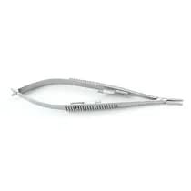 Porta Agulha Castroviejo Reto com Trava 14cm - Golgran
