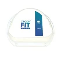 Disco de Zircônia Fit Plus White HT para Sistema AG de CAD/CAM C89 x L71 x H12mm Branco