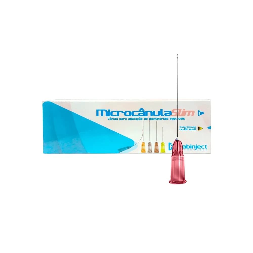 Microcânula Slim 18g 70mm Fabinject
