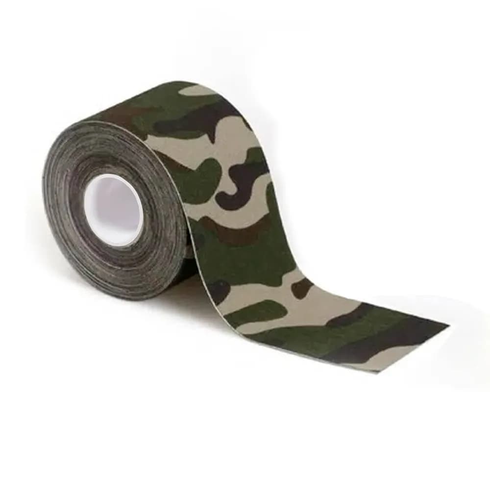 Fita Kinesio Esporte Camuflada - 5cm x 5m - CZ Major