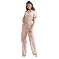 Scrub Feminino Polo Rosê - Dra. Cherie