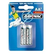 Pilha Alcalina Pequena AA - Rayovac