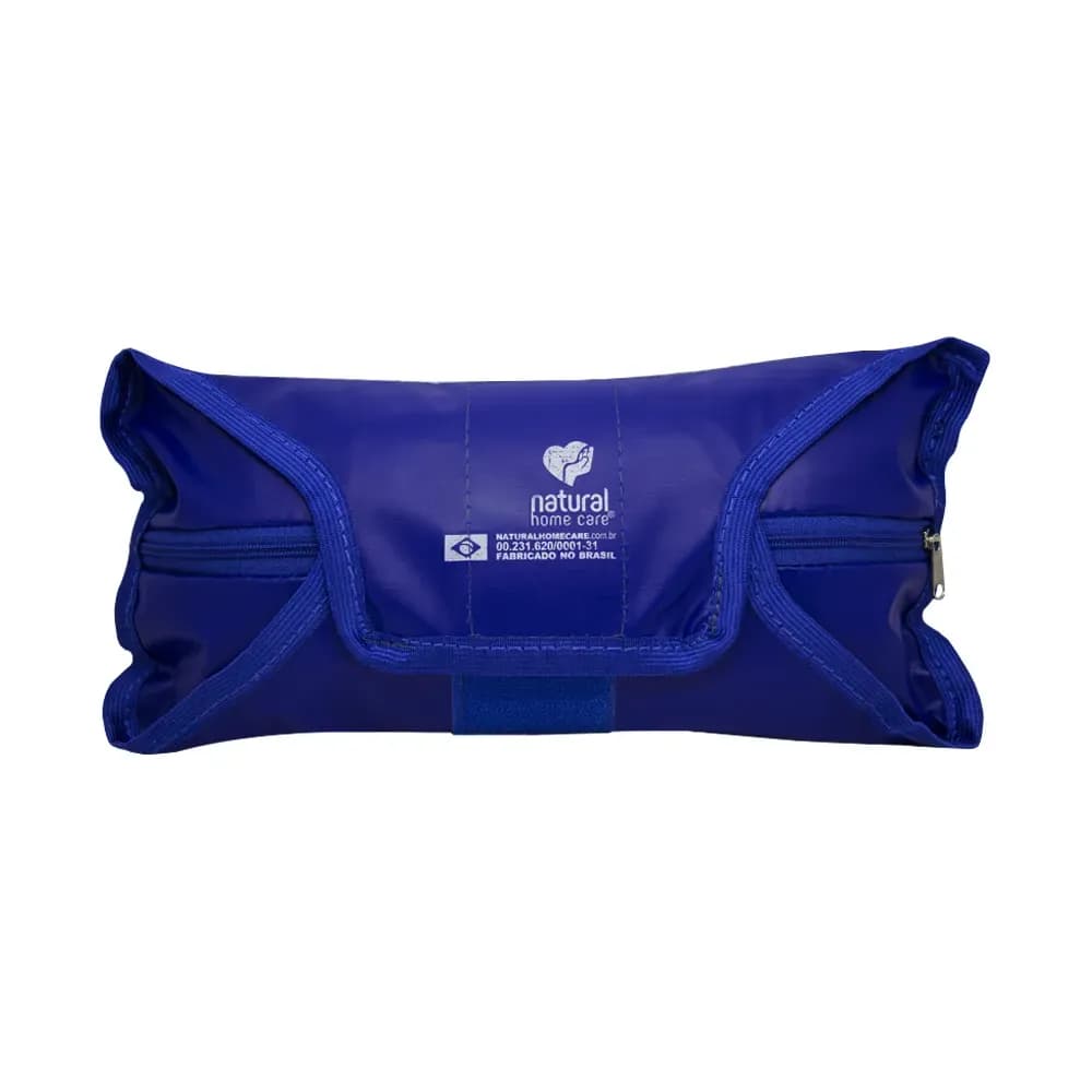 PROTETOR ESPUMA PARA CADEIRA DE RODAS AZUL COURVIN HOME CARE