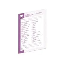 Formulário de Anamnese Harmonização Orofacial Arabesco Roxo
