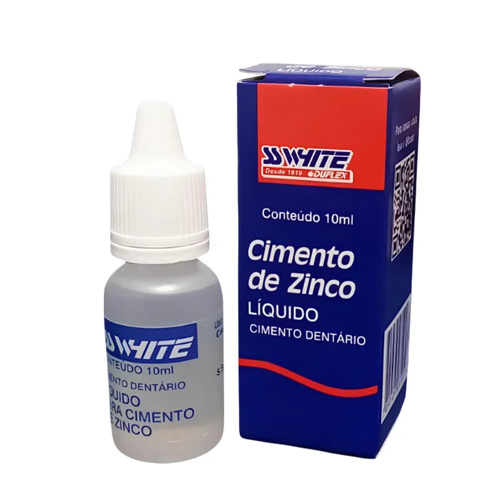 CIMENTO ZINCO LÍQUIDO ODONTOLÓGICO 10ML SSWHITE