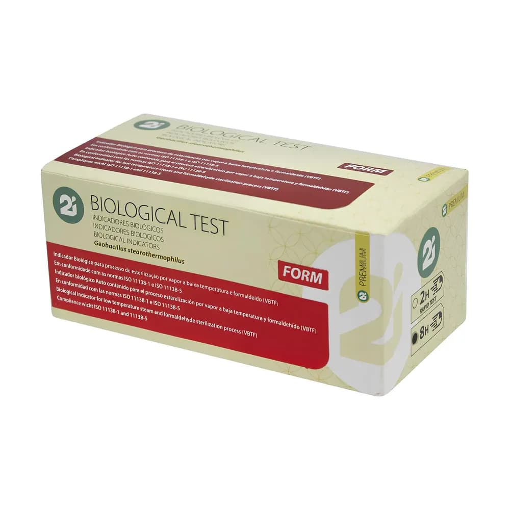 INDICADOR BIOLÓGICO AUTOCLAVE FORMALDEÍDO FORM 8H 50UN 2I