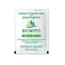 Lenço Umedecido para Higiene SWAB com Sabão Neutro - BIOWIPES
