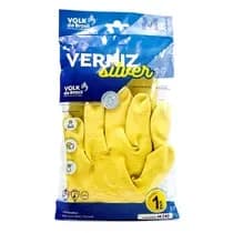 Luva Verniz Silver Amarela