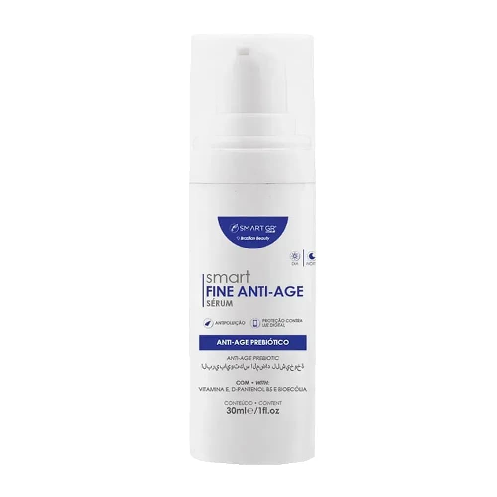 SÉRUM ANTI-IDADE PREBIÓTICO SMARTFINE ANTI-AGE 30ML SMART GR