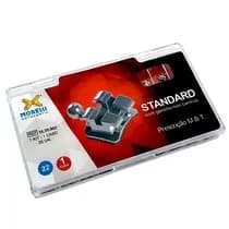 Bráquete Metálico M.B.T. Standard 0,022'' - com Gancho Canino - 10.35.902 - Morelli