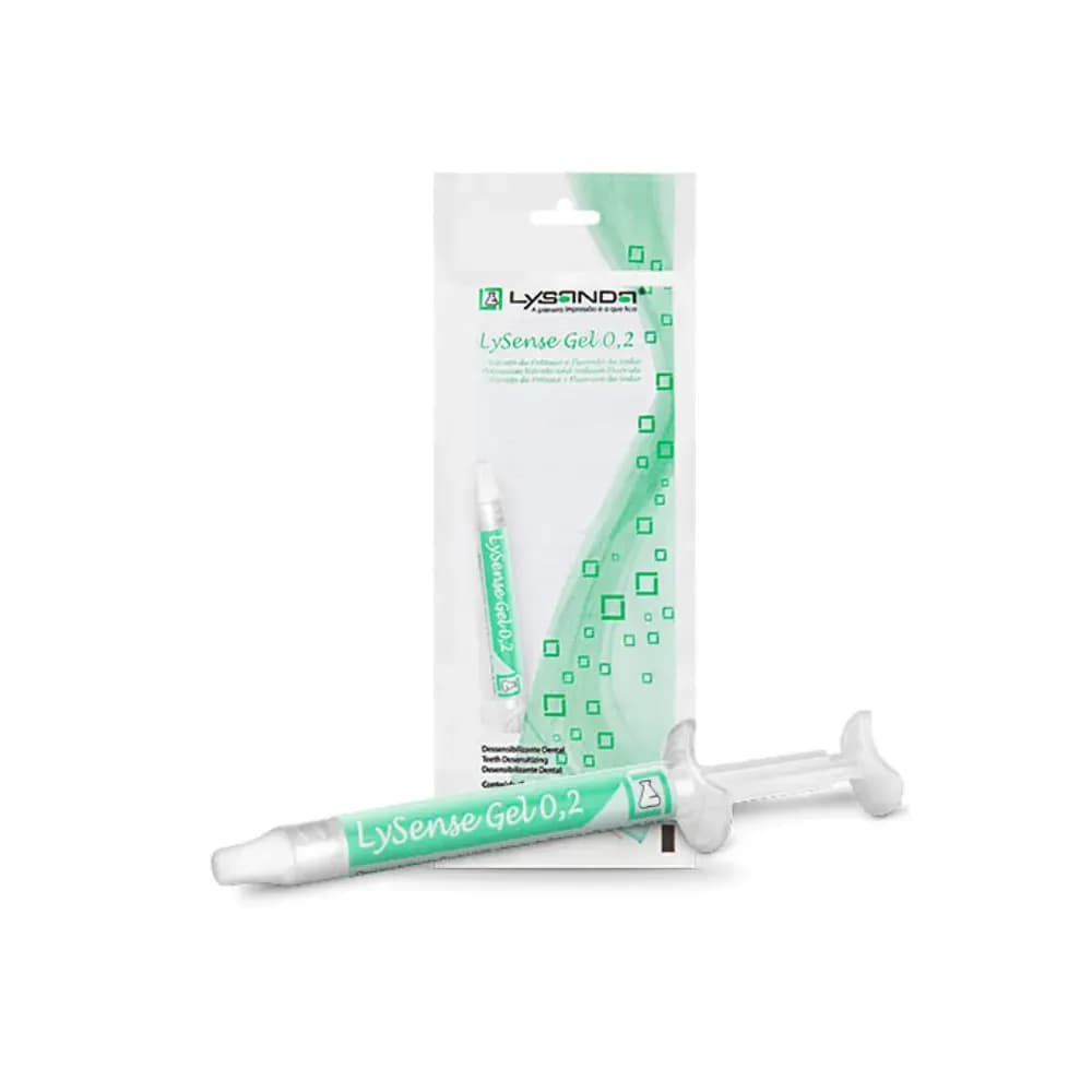 DESSENSIBILIZANTE DENTAL GEL 0,2 COM 3G 1 SERINGA LYSANDA