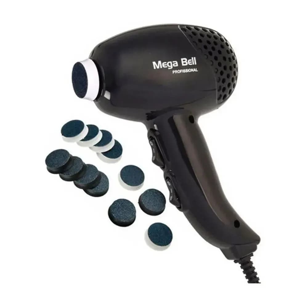 PEDICURO LIXA ELÉTRICA PROFISSIONAL PARA OS PÉS MEGA BELL VOLT 220V