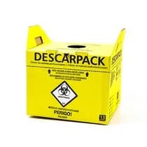 Coletor de Materiais Perfurocortantes 13L 1unid. - Descarpack