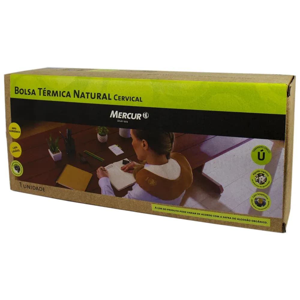 BOLSA TÉRMICA CERVICAL NATURAL JUÇARA TAM ÚNICO MERCUR