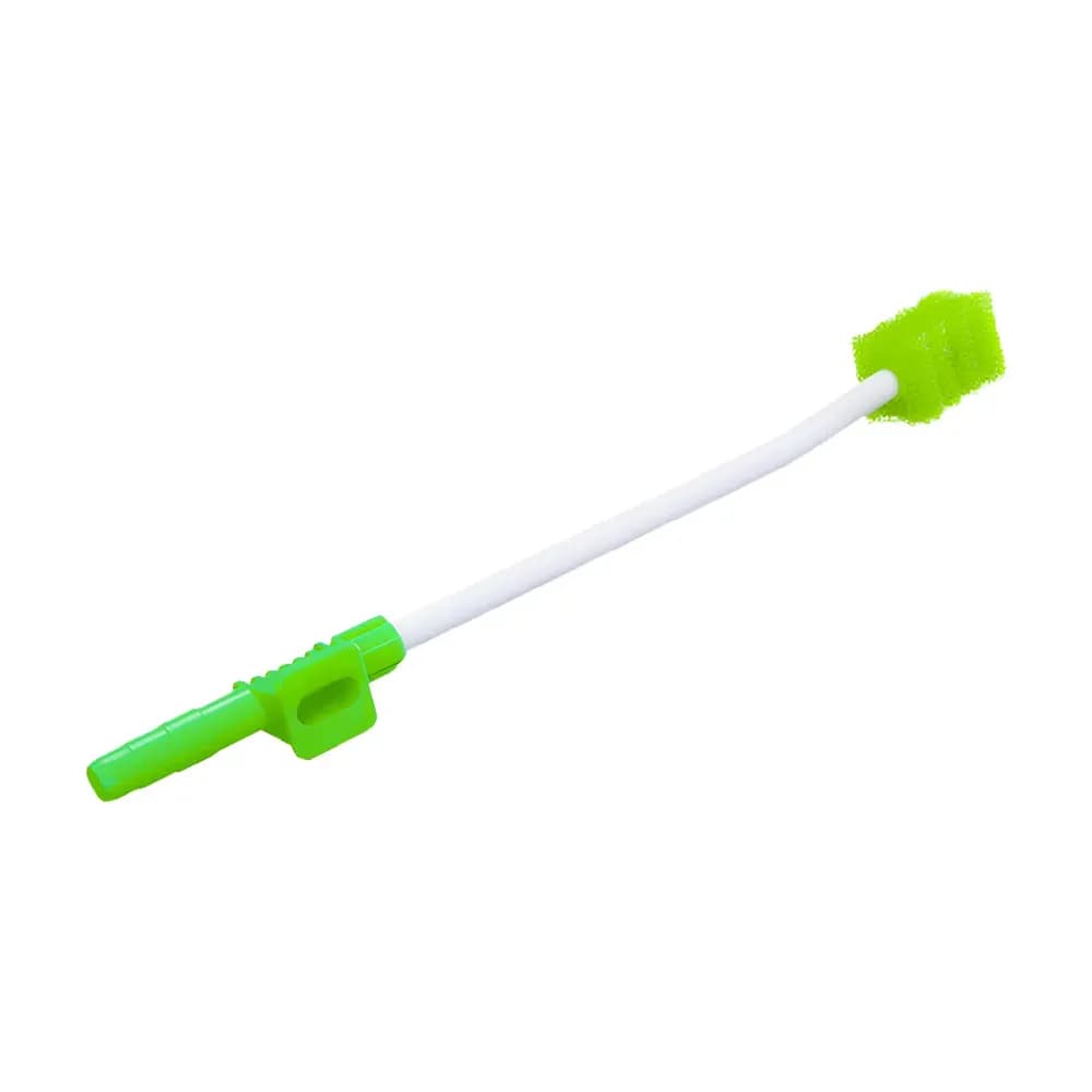 HASTE SWAB PARA HIGIENE ORAL COM SUCÇÃO ESPUMA VERDE KOLPLAST