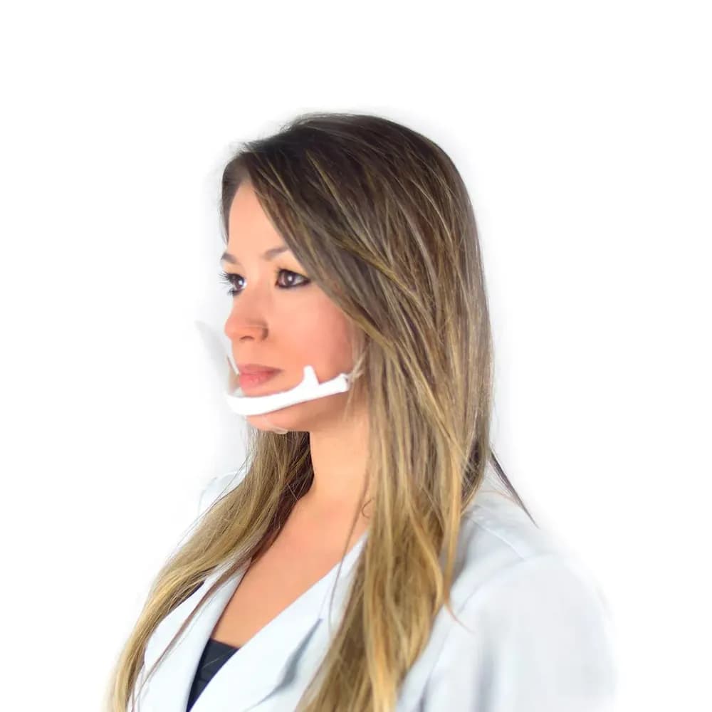 MÁSCARA TRANSPARENTE ESTÉTICA ACRÍLICA CLEARMASK ESTEK