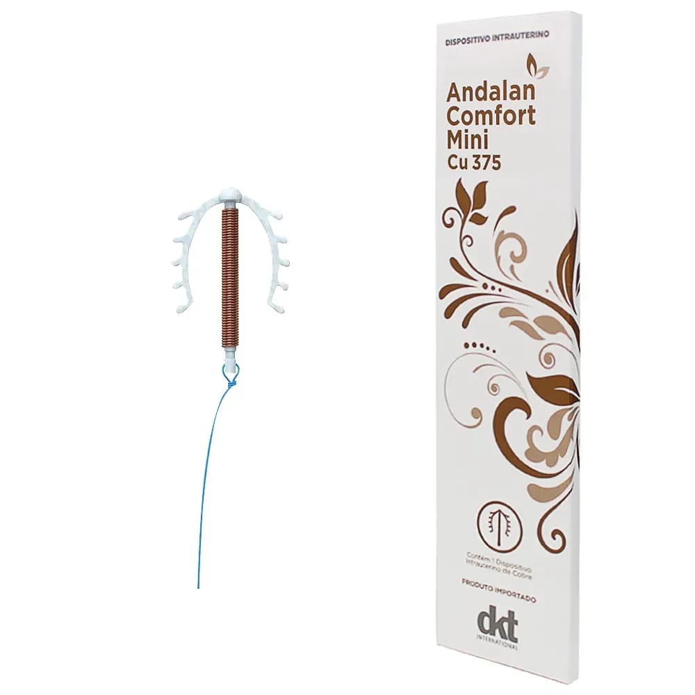 DIU DISPOSITIVO INTRA-UTERINO ANDALAN COMFORT MINI CU 375