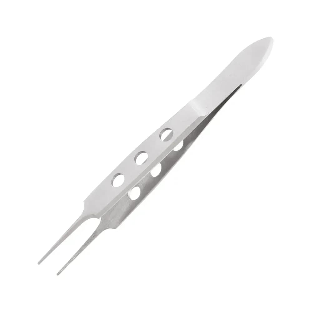 PINÇA BISHOP COM SERRILHA RETA PARA MICROCIRURGIA 8CM ABC