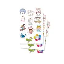 Kit Tatuagem Temática Odonto - Dentfun Kids