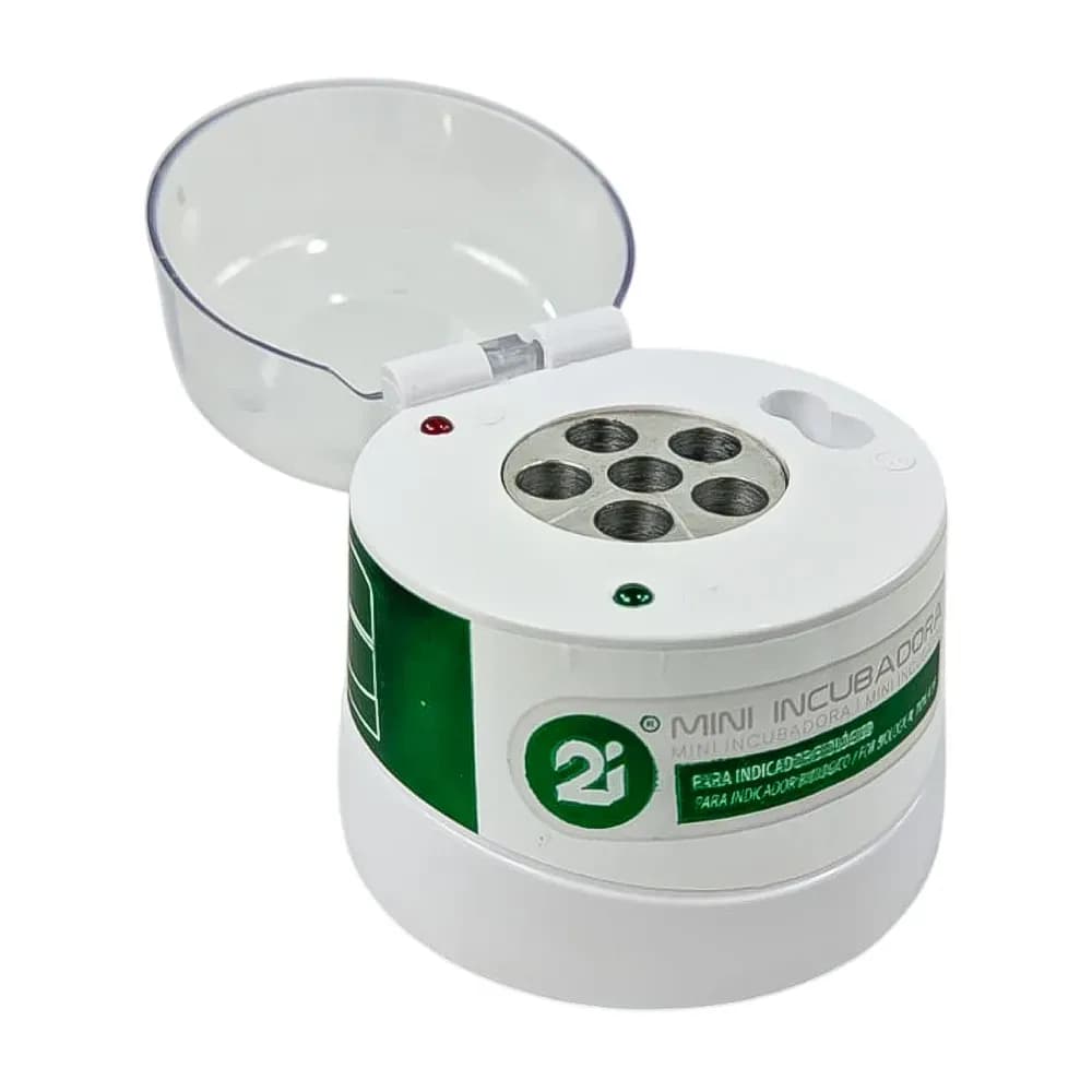 MINI INCUBADORA BIVOLT 2I C/ 6 COMPARTIMENTOS