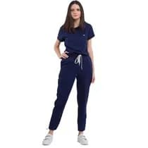 Scrub Feminino Impulse Azul Marinho