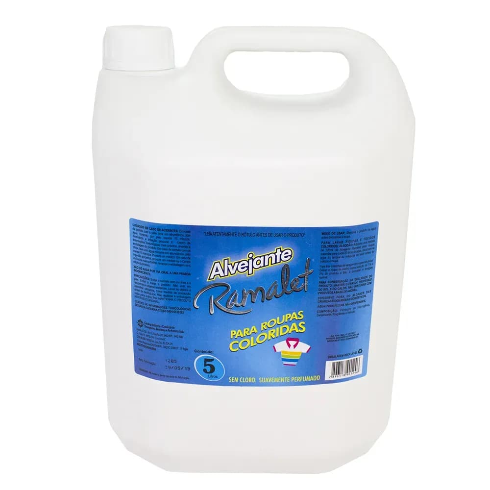 ALVEJANTE PARA ROUPA COLORIDA 5000ML RAMALET CONDESP