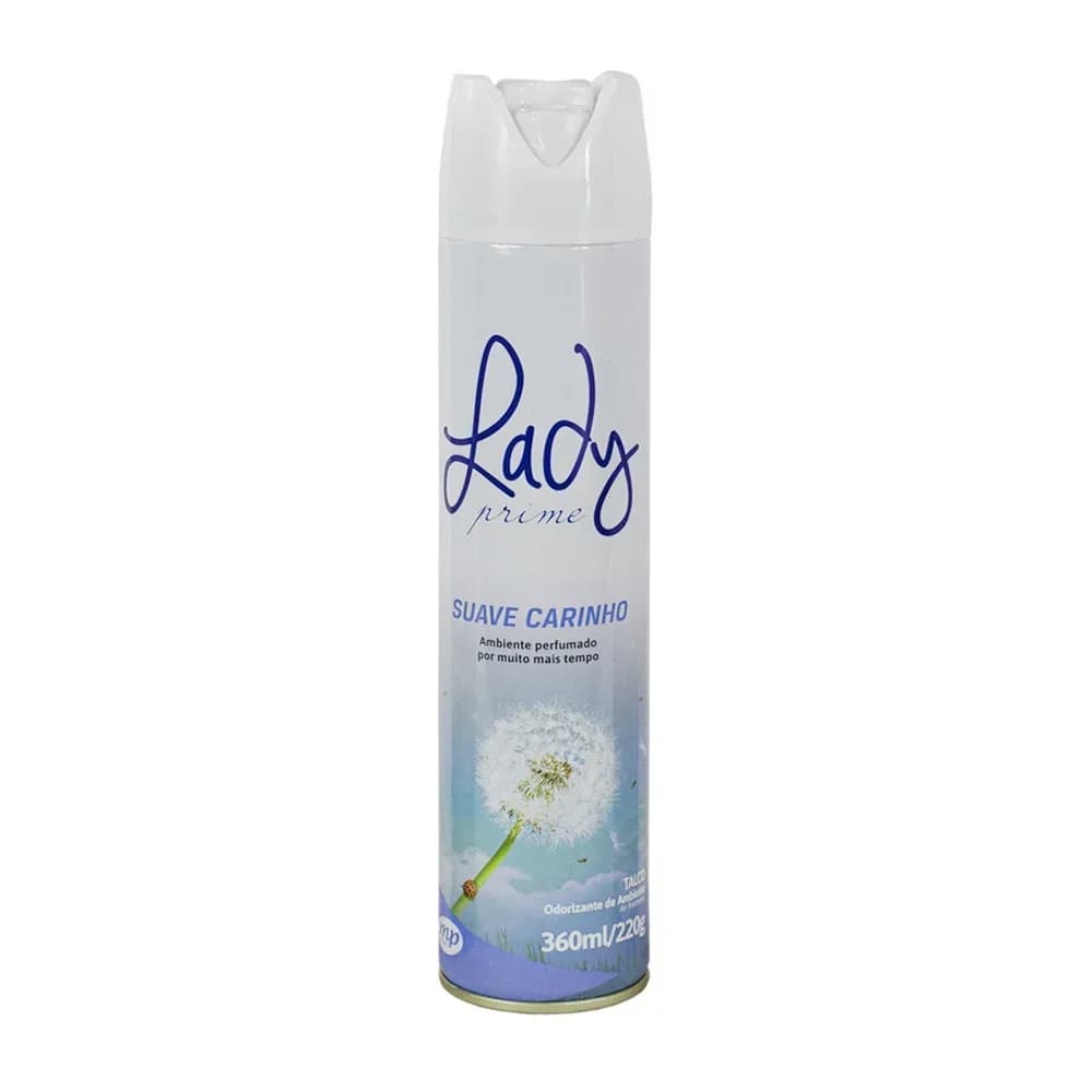 AROMATIZADOR DE AMBIENTE EM SPRAY SUAVE CARINHO 360ML LADY PRIME MY PLACE