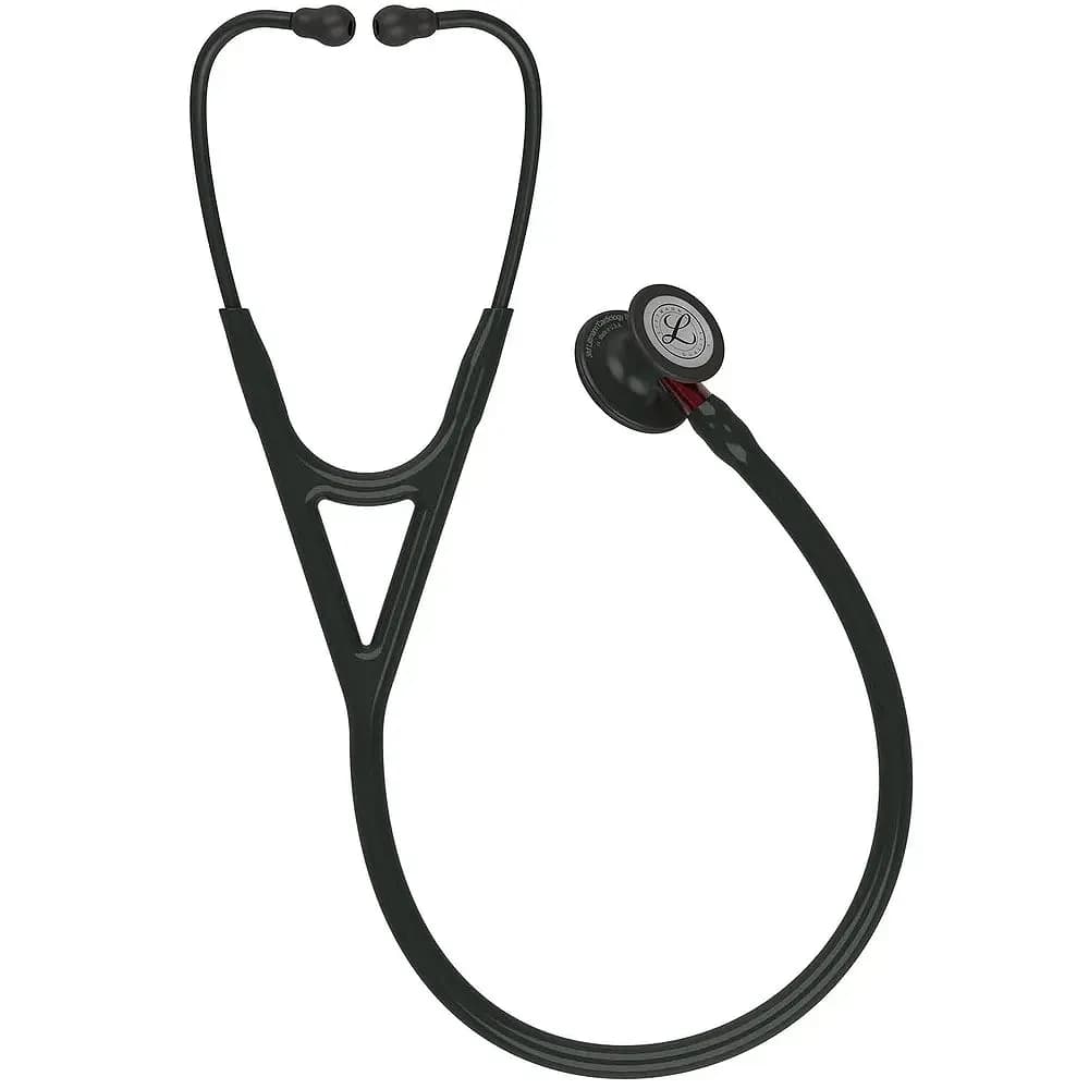 ESTETOSCÓPIO LITTMANN CARDIOLOGY IV 6200 PRETO E VERMELHO 3M