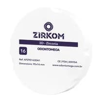 Disco de Zircônia ZirkOM ZZ 3D 16mm