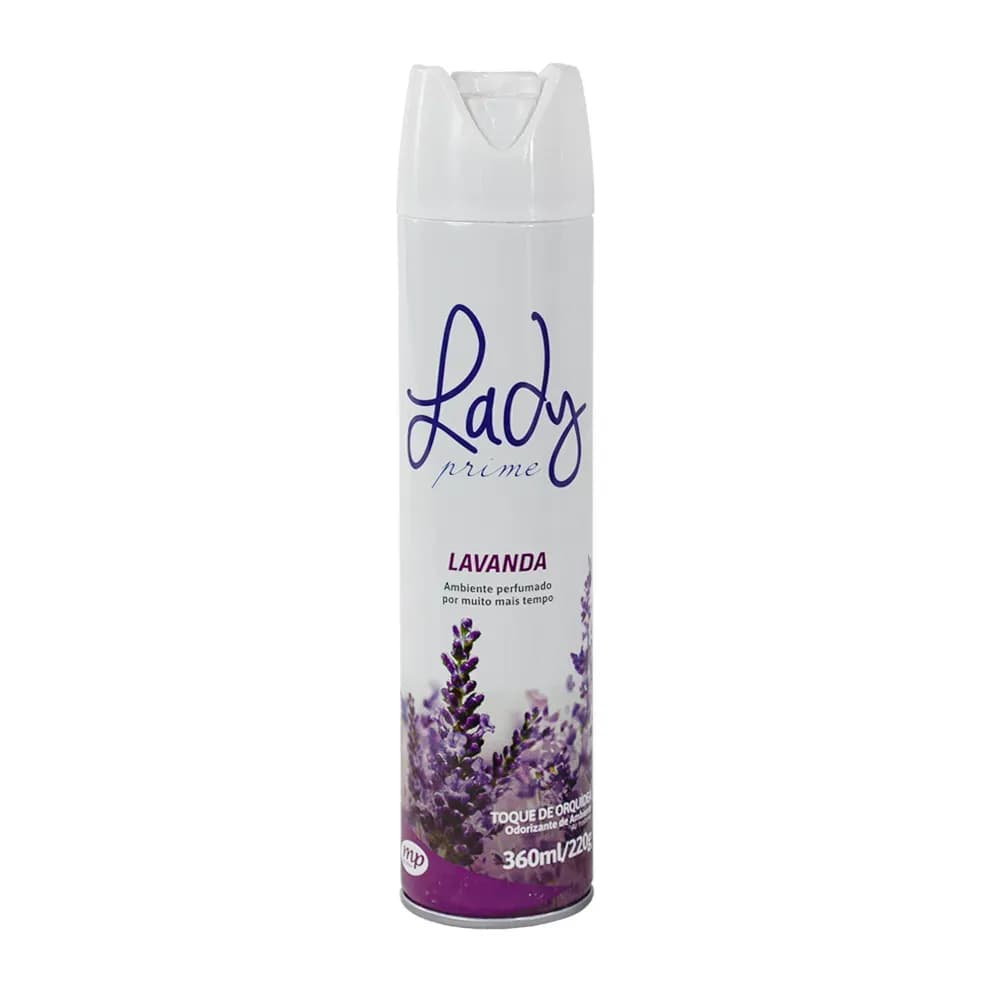 AROMATIZADOR DE AMBIENTE EM SPRAY LAVANDA 360ML LADY PRIME MY PLACE