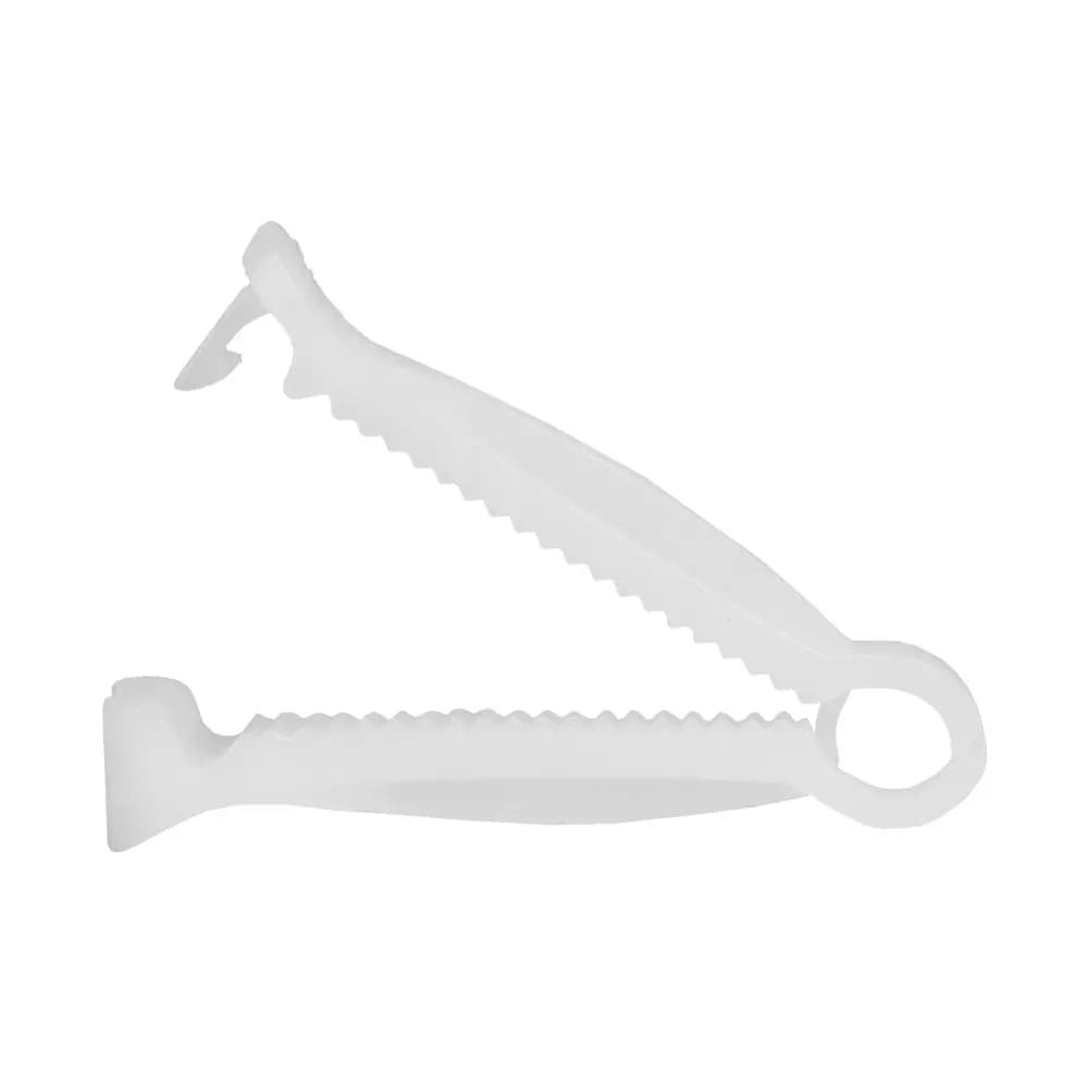 CLAMP UMBILICAL DESCARTÁVEL ESTÉRIL BRANCO