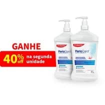 Kit Promocional Enxaguante Bucal Periogard sem Álcool 2L