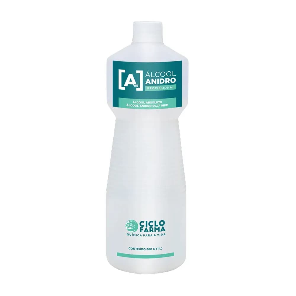 ÁLCOOL 99,3° GL ABSOLUTO 1000ML CICLO FARMA