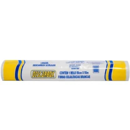 Papel Lençol 50CMX50MTS Natural CX C/10UN - 503