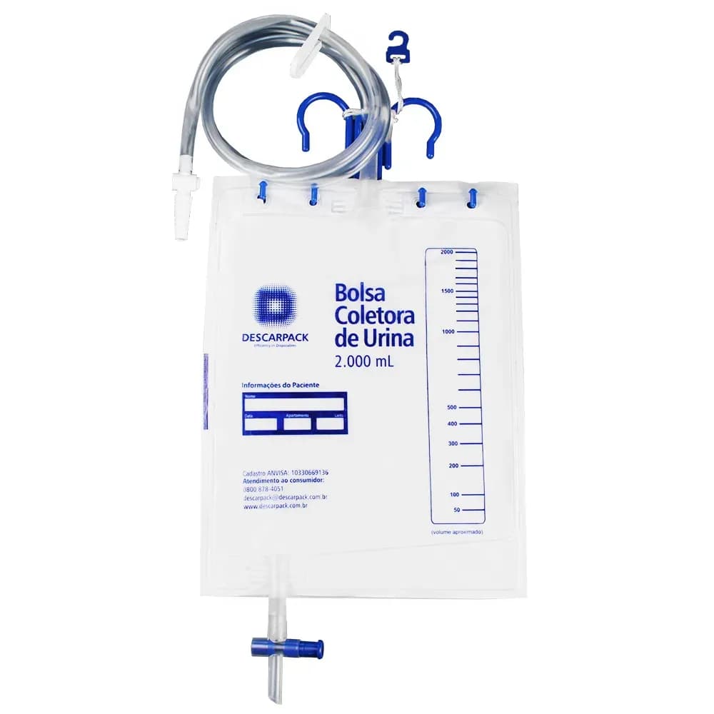 BOLSA COLETORA DE URINA 2L DESCARPACK