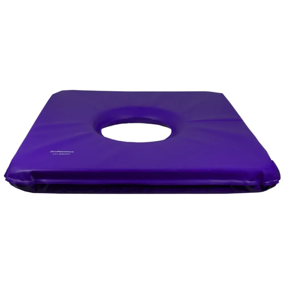 ALMOFADA EM ESPUMA QUADRADA ORIFICIO C/PVC BIOFLORENCE