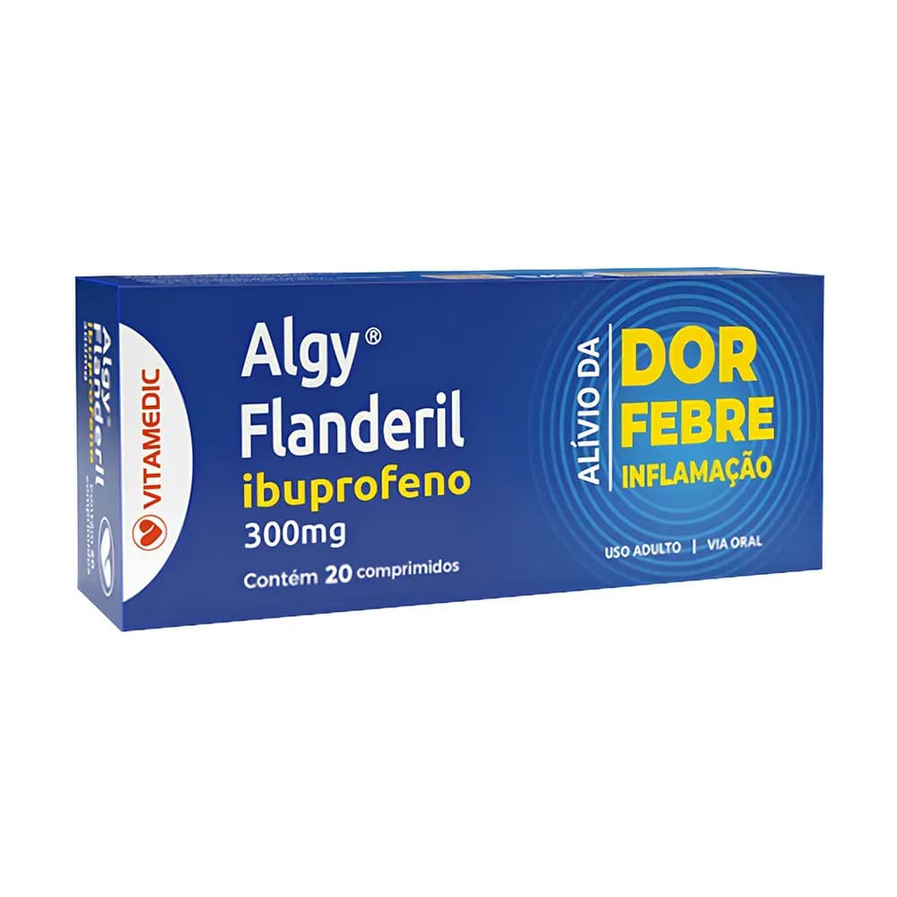 IBUPROFENO 300MG DOR E FEBRE 20CP ALGY-FLANDERIL VITAMEDIC
