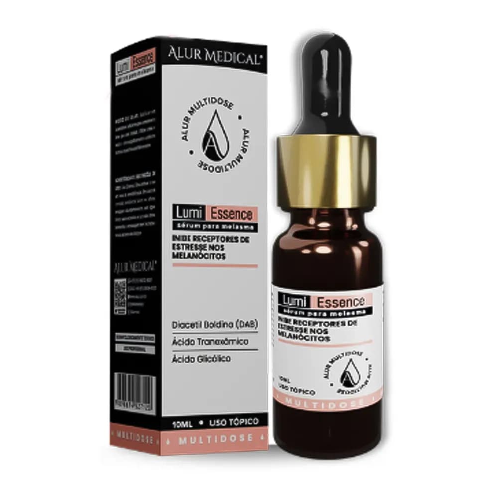 SÉRUM MULTIDOSE HIDRATANTE E ANTISTRESSE MELASMA 10ML LUMIESSENCE ALUR