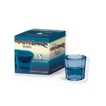 Pote Dappen de Vidro Azul