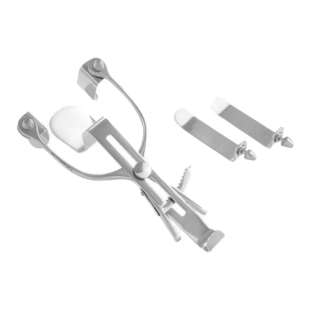 AFASTADOR MILLIN C/ 5 LÂMINAS ABDOMINAL/VESICAL AÇO INOX ABC