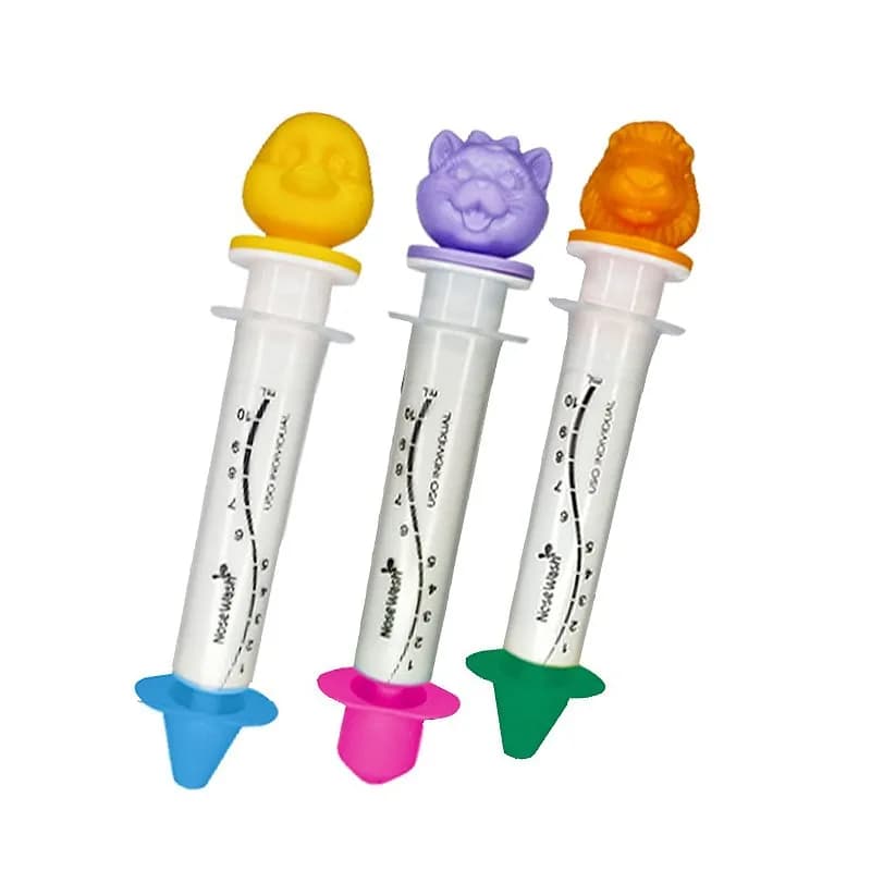 Seringa para Lavagem Nasal de 10ml, Leão, Gato ou Pato da NoseWash - Unidade