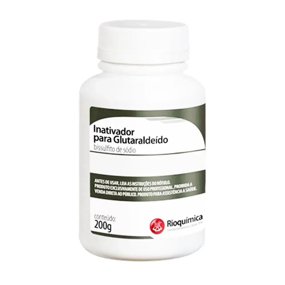 INATIVADOR DE BISSULFITO PARA GLUTARALDEÍDO EM PÓ RIOQUÍMICA