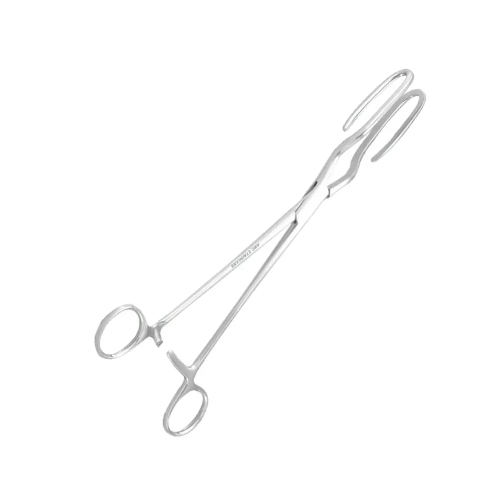 PINÇA DARTIGUES EM AÇO INOX PARA ÚTERO 24CM ABC