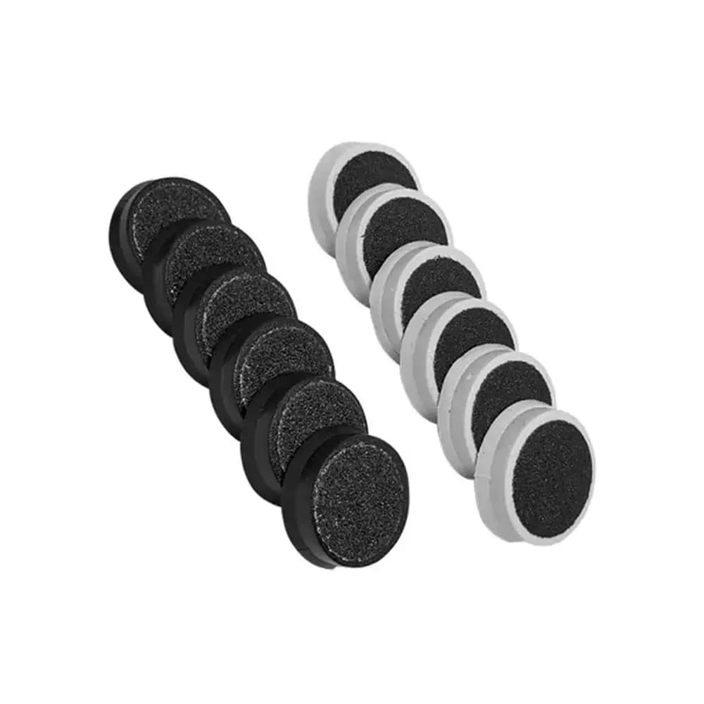 KIT LIXA PEDICURO 6 LIXAS FINAS E 6 LIXAS GROSSAS MEGA BELL