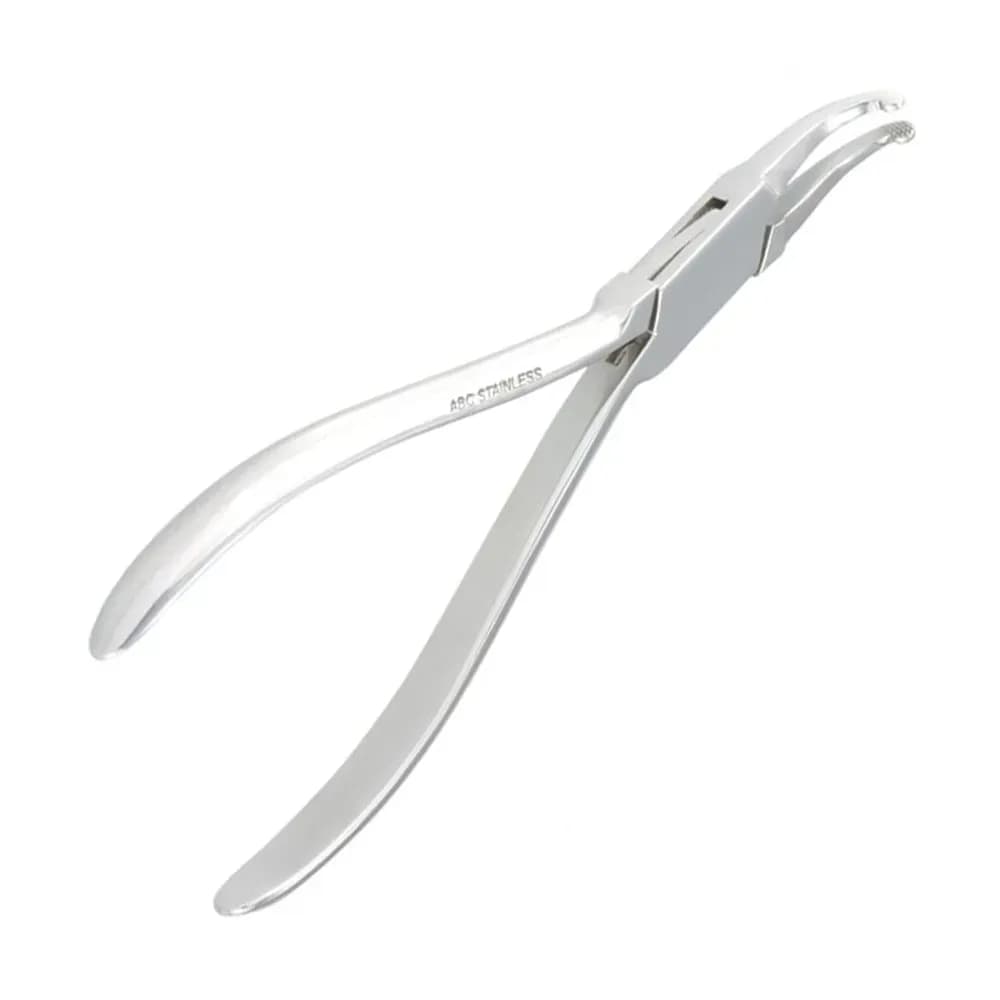 ALICATE DE HOW CURVO PARA ORTODONTIA N111 EM AÇO INOX ABC