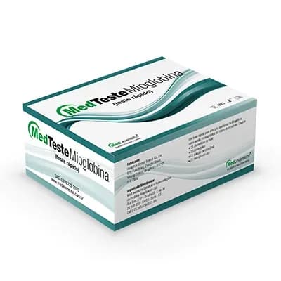 MEDTESTE MIOGLOBINA TESTE RÁPIDO C/25UN