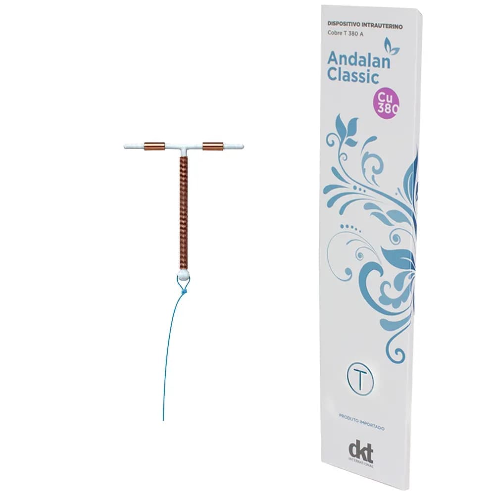 DIU DISPOSITIVO INTRA-UTERINO ANDALAN CLASSIC CU 380